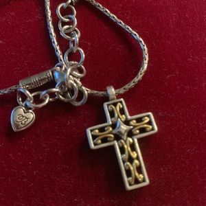Genuine Brighton cross necklace